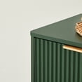 thumbnail image 7 of Semiocthome 67" Sideboard, Curved Contour Storage Cabinet, 4-Doors, Green, 7 of 7