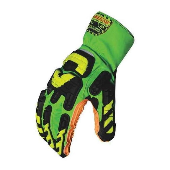 Anti-Vibration Gloves,3XL,Full Finger,PR