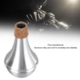 thumbnail image 3 of Trumpet Practice , Cork Edge  Trumpet Mute Ergonomic Prevent Resonance  For Playing, 3 of 8