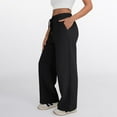 thumbnail image 6 of Soft Women's Sweatpants High Waist Wide Leg Comfortable Fit Including Pockets Suitable for Daily Activities, 6 of 9