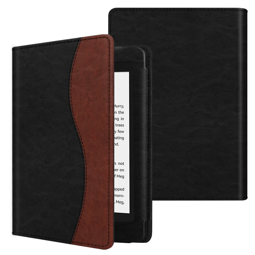 Brown ACdream Folio Smart Cover Leather Case with Auto Sleep Wake Feature fit 2018 All New and Previous Kindle Paperwhite Kindle Paperwhite Case 2018