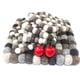 thumbnail image 3 of Conjunto de posavasos de bolas de fieltro, posavasos de fieltro, posavasos de fieltro de lana, posavasos de fieltro, posavasos arco iris, posavasos de té, regalo para ella, regalo de vacaciones, 3 of 4