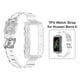 thumbnail image 3 of Correa de muñeca de repuesto jixopn para HUAWEI HONOR Band 6, pulsera de TPU transparente, 3 of 8