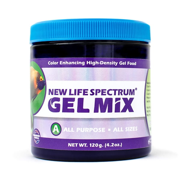 New Life Spectrum Nutrient Dense Gel Mix Fish Food, 120G
