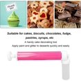 thumbnail image 3 of Manual Airbrush for Cakes Spray Gun Kit, Manual Airbrush for Cakes Glitter Decorating Tools DIY Baking Tools with 4pcs Cake Spray Tube for Kitchen DIY Baking Cake Cupcakes Cookies (Rosy Red), 3 of 8