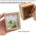 thumbnail image 2 of Pursuestar The Legend of Zelda Wind Up Music Box, Solid Wood Mini Photo Frame Musical Box Picture Holder for Tabletop or Desktop Display, Gift for Anime Fans Birthday Valentine's Day, 2 of 8