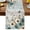 Gray, variant on Teal Blooms Dining Table Runner, Artistic Teal Beige Floral Blue Butterfly Leaf Botanical Washable Table Runners Kitchen Coffee Table Center Decor for Home Party Holiday Wedding 13 x 36 Inches