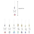MOMKER Clearance Hanging Butterfly Suncatcher Hanging Suncatchers Beads