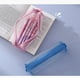 thumbnail image 4 of Estuche de lápices transparente de gran capacidad, bolsa de lápices portátil, caja de lápices de almacenamiento Simple, suministros escolares de oficina, caja de papelería, 4 of 4