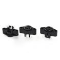 thumbnail image 1 of Adaptador de conector S-video hembra Mini DIN de 4 pines de 3 piezas, 1 of 1