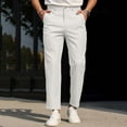 thumbnail image 5 of Men's High Stretch Golf Pants, Slim-Fit Flat Front Outdoor Pants of Lightweight, 5 of 5