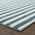 thumbnail image 2 of Luxe Weavers Moroccan Lines Area Rug Blue 5x7, Easy Clean Modern Home Décor Rug, 2 of 9