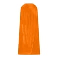 thumbnail image 7 of Xfvqtps Women Hooded Cloak Open Front Lace up Solid Color Velvet Flannel Soft Windproof Poncho Orange, 7 of 7