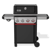 Weber Spirit E-435 4 Burner Liquid Propane Gas Grill for Outdoor Cooking, Black