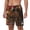White, variant on Hip-Hop Guinea Pig. pattern Mens Swim Trunks with Compression Liner Stretch Beach Shorts Quick Dry with Zipper Pockets No-Chafing Board Shorts-XX-Large