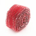 thumbnail image 4 of AEAOA 1 Yard Perles en Maille à Coudre sur Cône Pointe Dos Plat Punk Rock (Rouge), 4 of 4