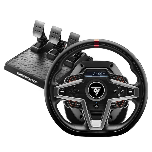 Volante de Carreras Thrustmaster T248P con Pedales PS5 PS4 PC