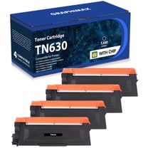 TN630 TN660 Toner Cartridge Compatible for Brother TN-630 TN630 TN660 TN-660 Work for DCP-L2540DW MFC-L2700DW MFC-L2740DW HL-L2380DW HL-L2300D HL-L2340DW Black Printer Ink, 4-Pack