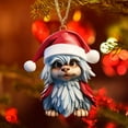 thumbnail image 4 of Chmadoxn Christmas Decorations Xmas Tree Decor Flat Dog Home Decoration Christmas Tree Decoration HOLIDAY Decoration Christmas Tree Ornaments Gifts for Xmas Wedding Holiday, 4 of 4