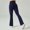 #04-Blue, variant on TQWQT Womens High Waisted Hide Tummy Wide Leg Yoga Pants Butt Lifting Ruched Gym Leggings Workout Running Pants with Pockets Army Green M
