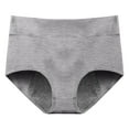thumbnail image 3 of Women's High Waist Underwear Comfortable Plus Size Panties Soft Breathable Everyday, 3 of 4