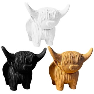 Sixdrop Cow Utensil Holder | Kitchen Crock Storage | Cow Print Stuff  Accessories Decoration | Cute Cow Gifts For Women | La Vaca Animal Cow  Decor 