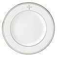 thumbnail image 3 of Lenox Federal Platinum Block Monogram Dinnerware Salad Plate, 8”, V, 3 of 3