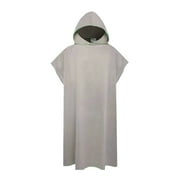 Towel Hoodie Poncho,Surf Changing Poncho with Hood, Microfiber Wetsuit Beach Towel Unisex Adult for Surfing, Swimming, Bathing, Camping, Outdoor Sports, Lightweight, One Size Fit All