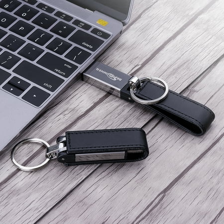 Leather USB 3.0 256GB Flash Drive Memory Stick U Disk Pen Drive Storage Thumb (Best Flash Disk Brand)