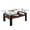 Clear and Brown, variant on Gzxs 39.2 Inch Rectangle Coffee Tables, 2-Tier Glass Top Coffee Table with Storage Shelf, Modern Minimalist Center Table for Living Room Small Space (Clear and White)