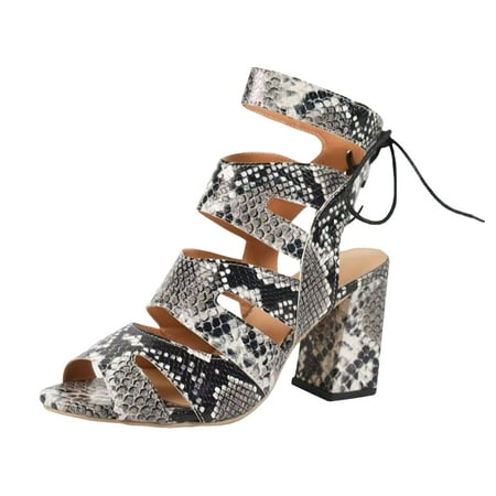 

Women Retro Breathable Thick High Heeled Hollowed Out Large Size Pointed Head Fish Head Sandals Boots High Heeled Shoese Metal High Heeled Retro Sandals