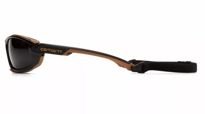CIRCLE- Carhartt Anti Fog Gray Padded Work Safety Sun Glasses Ansi Z87+ Uv Work Eyewear