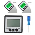 thumbnail image 4 of Herramienta De Medición De ángulo, Buscador De Nivel De ángulo De Transportador Digital LCD Impermeable IP54 Magnético Electrónico Para El Hogar Para La Construcción Para Cergrey Angle Measuring Tool, 4 of 8