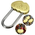 thumbnail image 5 of Love Heart Lock Heart Padlocks Love You Forever Letters Double Hearts Ornament, 5 of 12