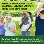 (2 Pack) Beworths Super B Complex Vitamin - Whole Food Supplement B1, B2, B3, B5, B6, B7, B9, B12 - Support for Energy and Immune Support - 240 Capsules Total