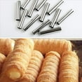 thumbnail image 3 of 38PCS Cannoli Tubes Forms Set Stainless Steel Non-Stick Cream Horn Danish Pastry Mold for Shell Roll, 3 of 7