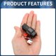 thumbnail image 5 of Conector de sensor de temperatura del agua del motor de 2 pines Unique Bargains, conector macho hembra para Nissan 1Set, 5 of 6