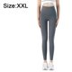 thumbnail image 2 of Leggings de cintura alta para mujer - Pantalones cálidos con control de abdomen - Mallas de yoga - Gris plateado para 15 ℃ a 25 ℃, 2 of 6