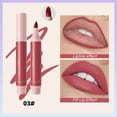 thumbnail image 1 of WIFKLSIIPG MLSMLIE Encre à Lèvres Stylo Rouge à Lèvres Longue Tenue Marqueur pour Lèvres en Velours Crayon Contour des Lèvres Lisse Pointe Biseautée Précise Marqueur Résistant Fini Naturel Longue Tenue Toute la Journée 3 ml, 1 of 7