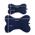 thumbnail image 3 of Chammyz Bone Shaped Doggy Dog Absorbing Towel Small, Light Blue, 3 of 4