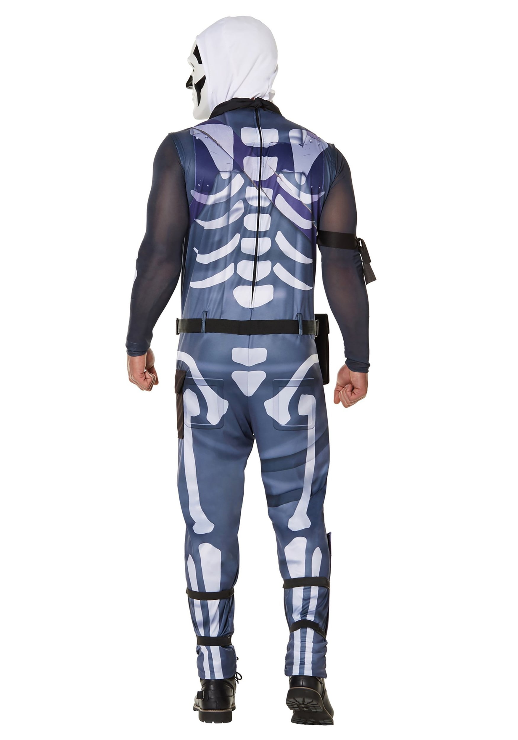 Fun World Skull Trooper Fortnite Men's Halloween Fancy-Dress 