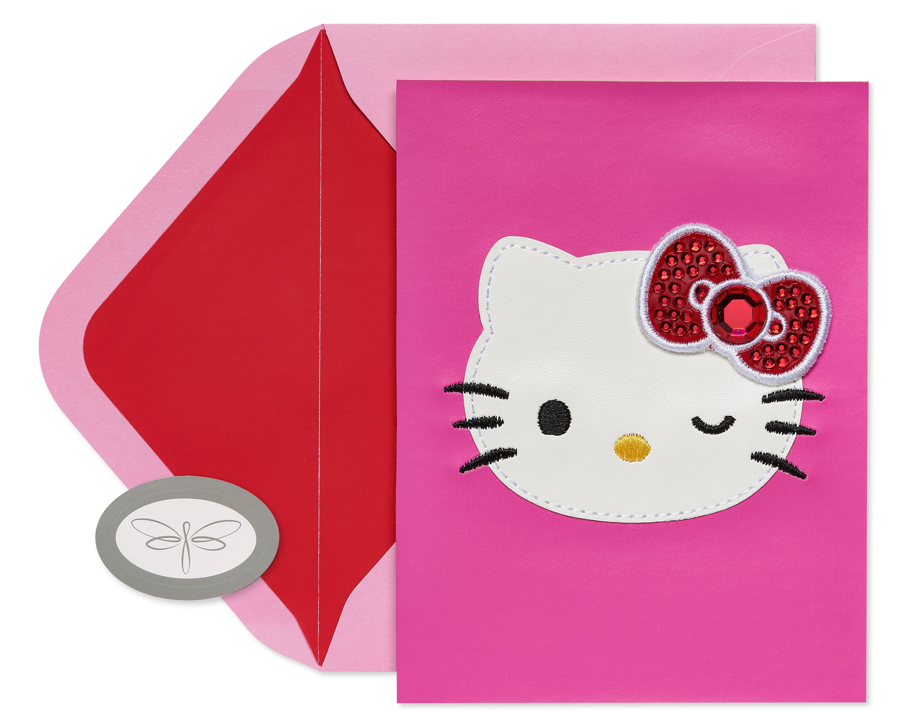 Papersong Premium Birthday Card (Hello Kitty)