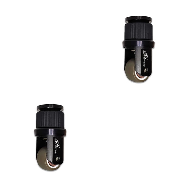Rueda de Aleación de Aluminio Wosthever para Bicicleta Plegable Negro S 2Conjunto