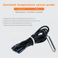 thumbnail image 4 of Termómetro digital portátil para vehículo con pantalla LCD y sonda externa de 115 cm, ideal para mediciones precisas de temperatura en interiores y exteriores. Rango de medición: -50°C a 70°C. No, 4 of 6