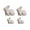 Multicolor, variant on HANXIULIN White Ceramic Bunnies, Home Tabletop Bookshelf Easter Decorations Home Decor