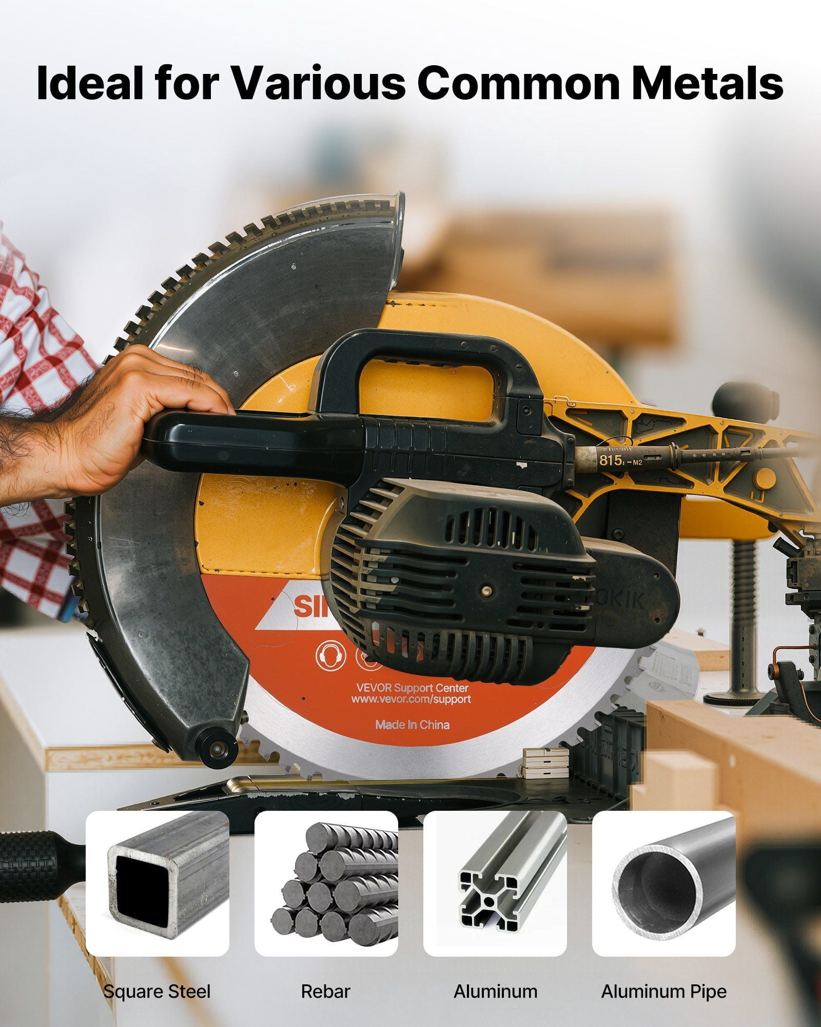 Circular Saw Blade Metal Cutting Blade for Circular Saw 14 in 72 Teeth