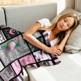 thumbnail image 4 of Manta Mcurore Flamingo Gifts 125x100 cm para mujer, color rosa, 4 of 7