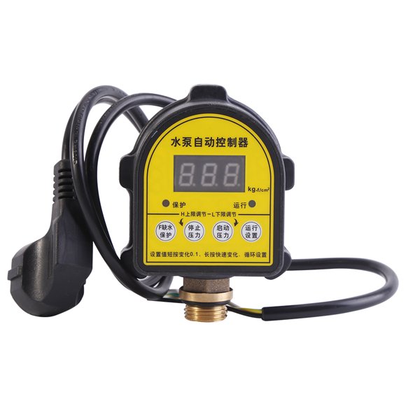 Heitune Pression Automatique Numérique Eau Domestique Pompe Contrôleur Intelligent on Off Commutateur 220V