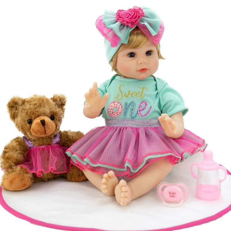  Milidool Muñecas Reborn Baby Girl, muñecas realistas
