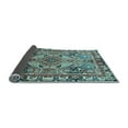 thumbnail image 2 of Ahgly Company Indoor Rectangle Persian Light Blue Traditional Area Rugs, 2' x 3', 2 of 4